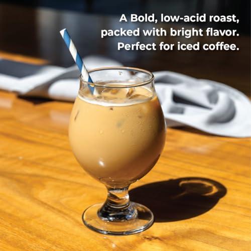 TRUCUP trcup Low Acid Bold Roast Coffee - Recyclable 48 Count Coffee Pods