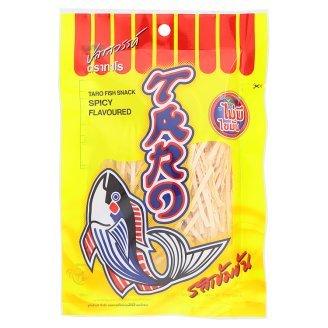 Taro Fish Snack Taro Fish Slimming Snack Food- Spicy Flavoured Made in Thailand 25 g. X 4 Bags by Thai Premium