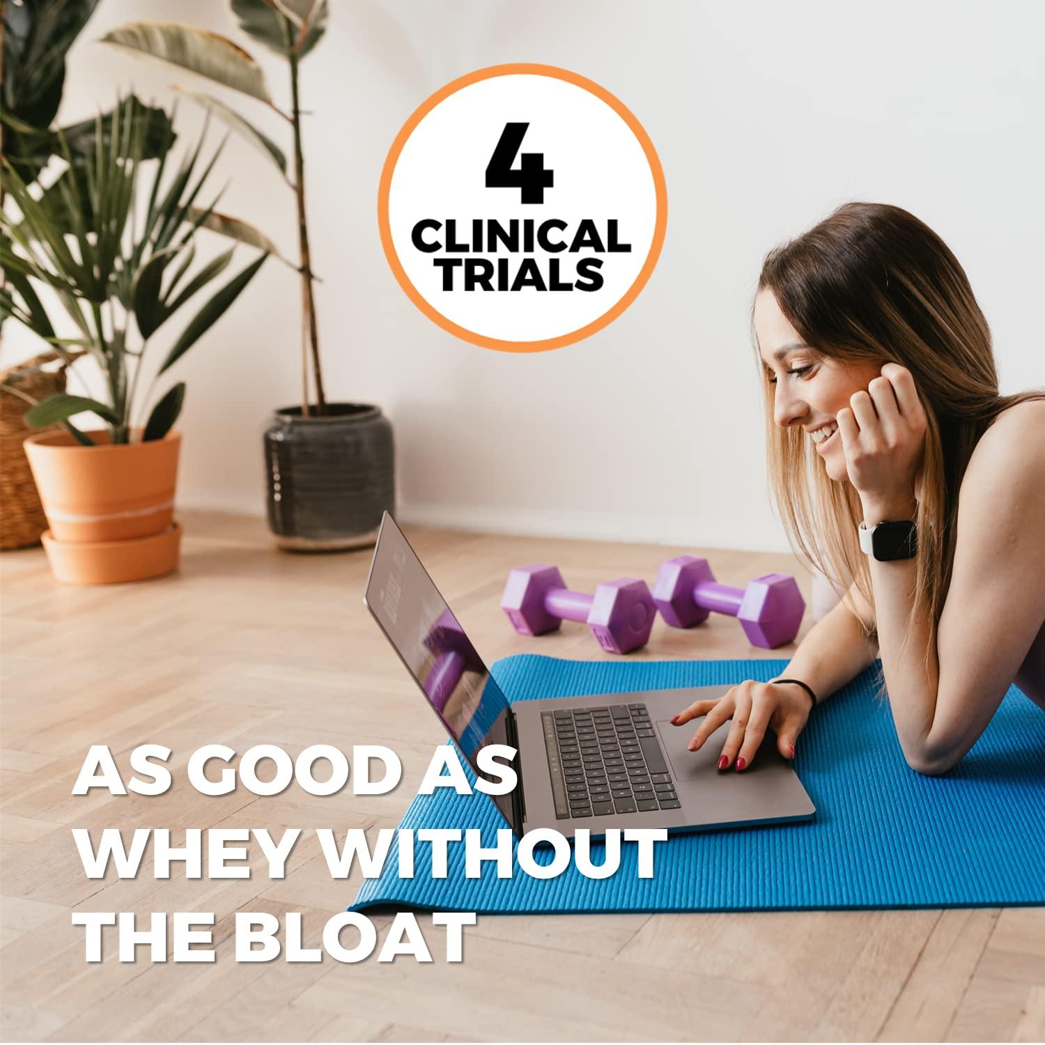 Growing Naturals Growing Naturals Organic Rice Protein Powder - 15g Plant Protein, 2.8G BCAA - Low-Carb, Low-Sugar, Non-GMO - Vanilla Blast, 16.4 Ounce (Pack of 1)