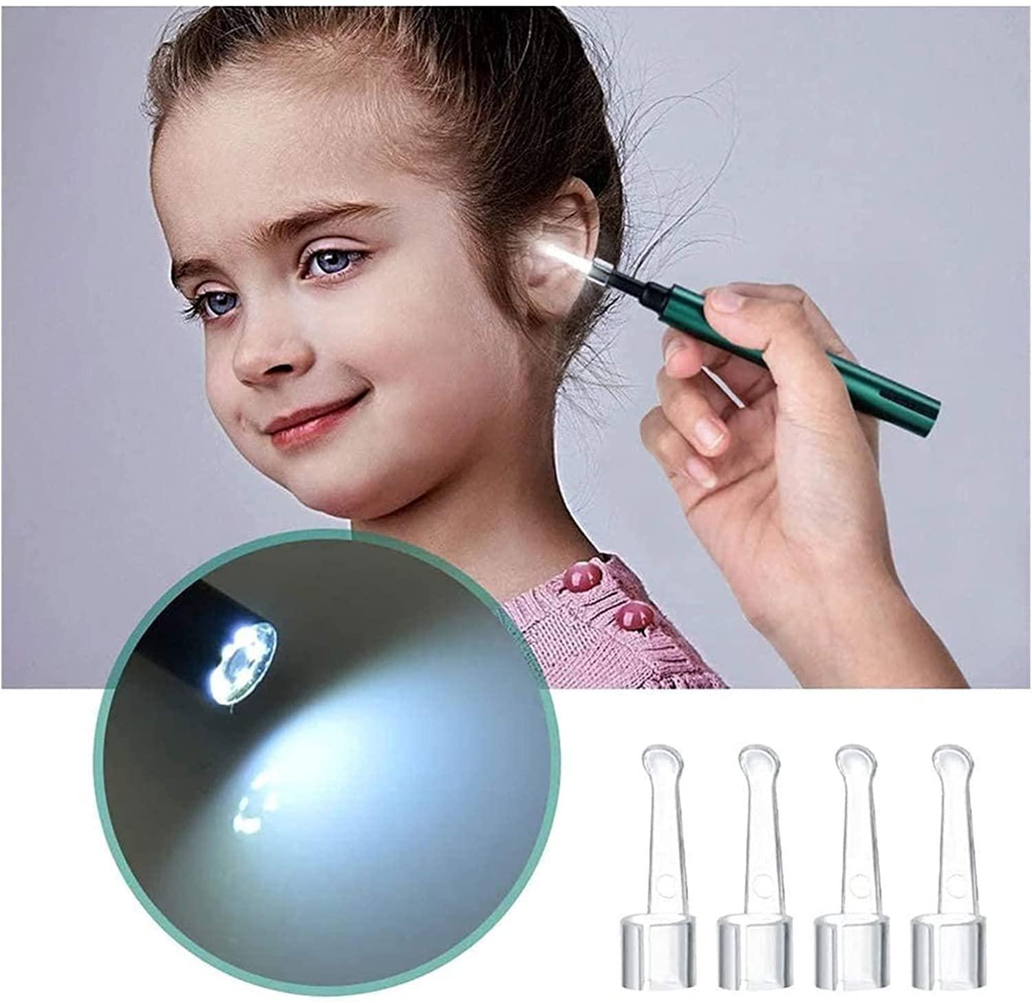 KouRy KouRy Portable Ear Wax Removal Tool, Ear Cleaner, Earwax Removal Kit, Ear Camera, Wireless Ear Remover Endoscope Otoscope Compatible with iPhone, iPad, Android Smart Phones