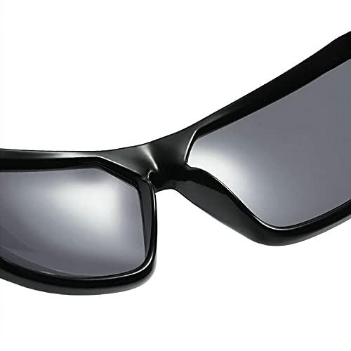 COTIA COTIA Men's Outdoor Driving Sports Full Reading Sunglasses Cycling Classic Reader Magnification Presbyopic Sun Glasses (black, 0)