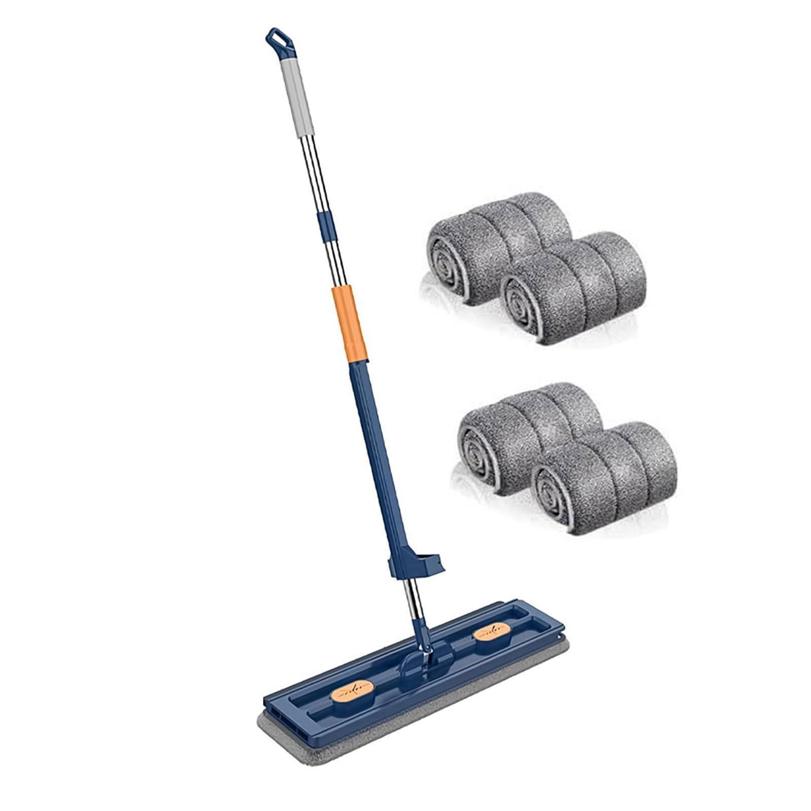 staol staol Flat Mop Floor Cleaning Mop Set Super Absorbent Selfcontained Slide Effortless Cleaning Tool Large Flat Mop