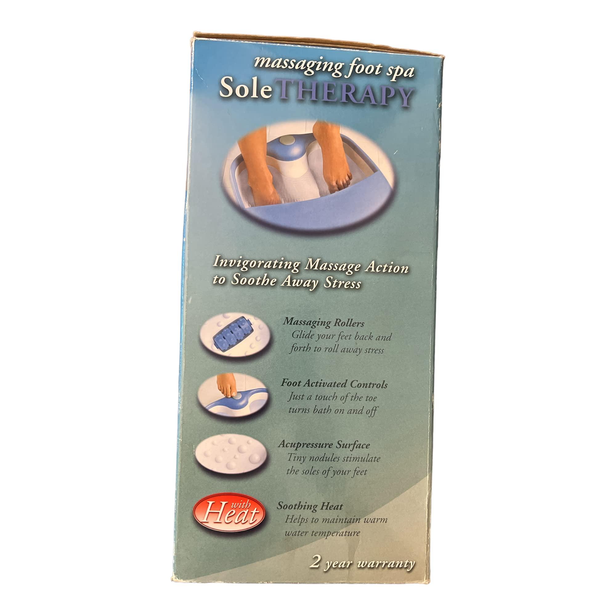 Homedics HoMedics ST-2 Sole Therapy Vibration Footbath with Rollers