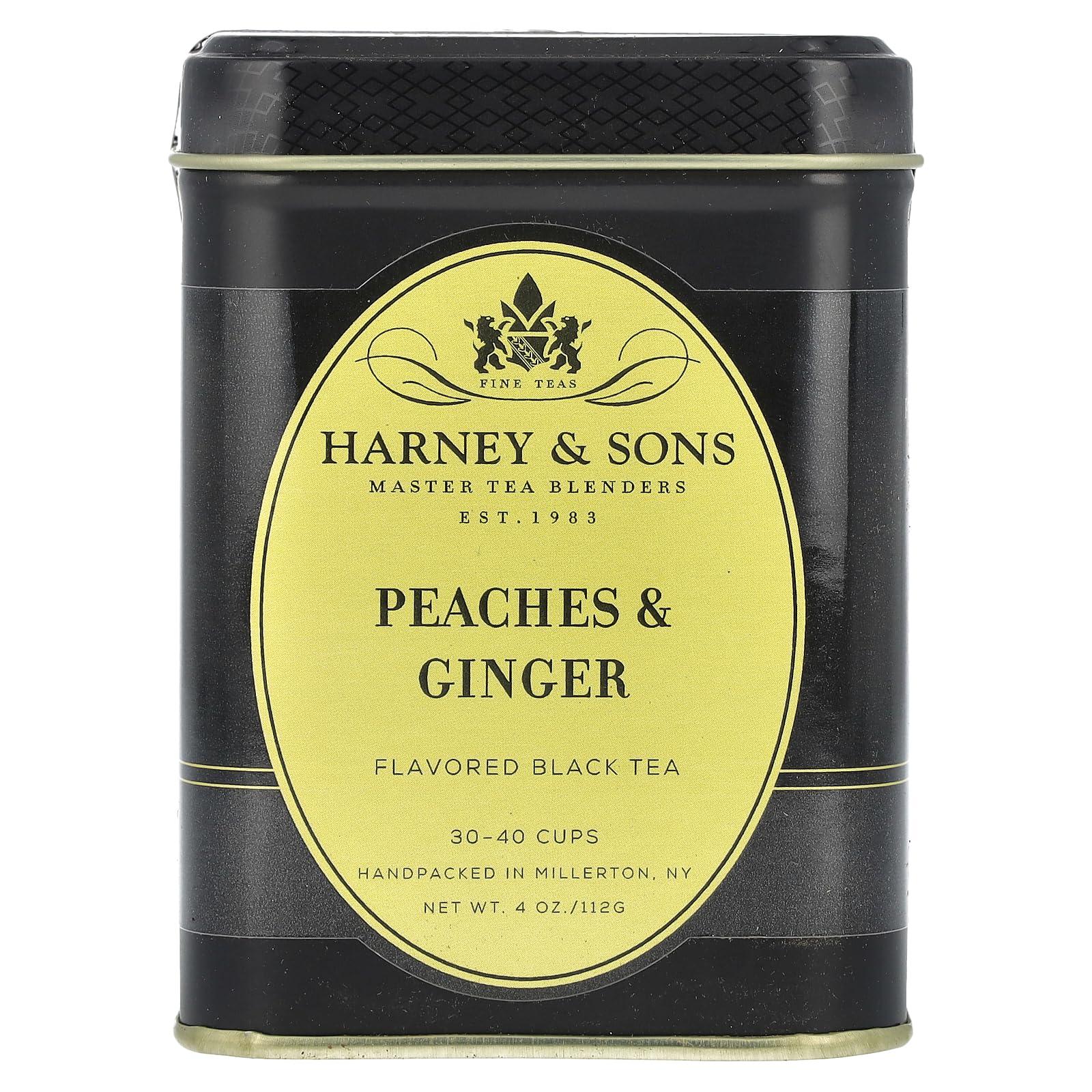 Harney & Sons Harney & Sons Peaches & Ginger Loose Tea, 4 Oz