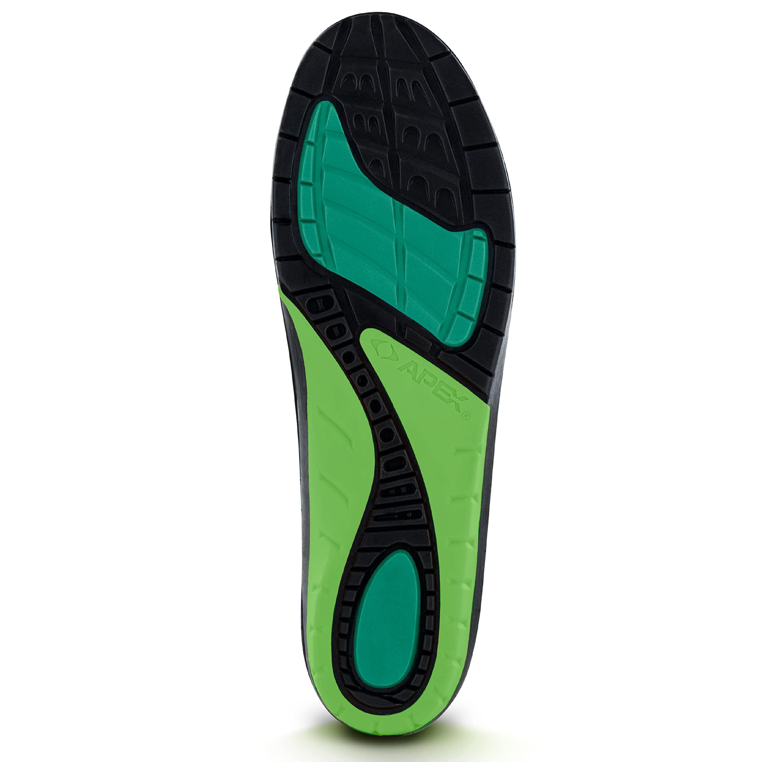 A-Wave A-Wave Apex Orthotics For Low- Me Firm: Green - G: Women 12.5-13 / Men 11.5-12
