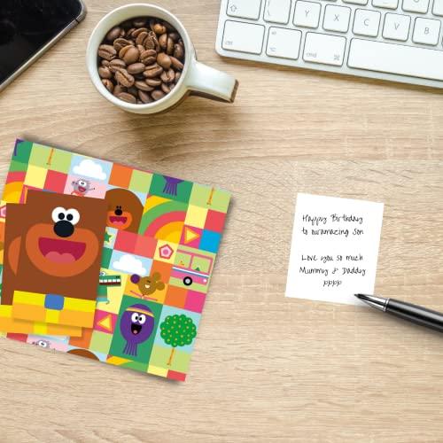 Hey Duggee Hey Duggee HD006 Wrapping Paper 2 Sheet and 2 Gift Tag