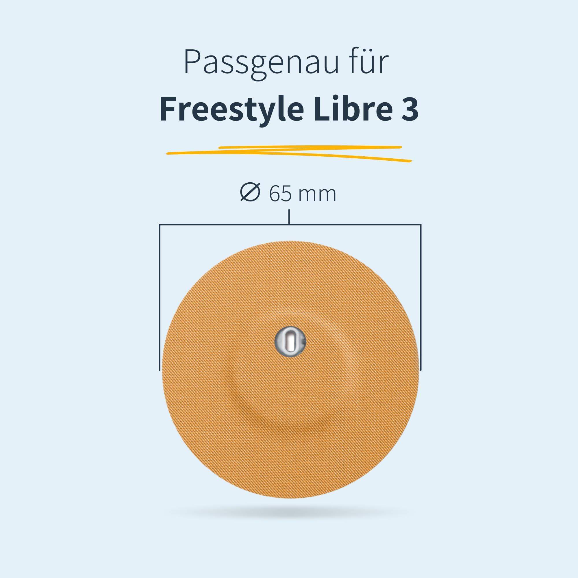 MySweetStitch MySweetStitch - 10 x Freestyle Libre 3 Sensor Covers, Overpatch, Last Up to 14 Days, Sweat & Waterproof, CGM, Glucose Monitor Protection, Black