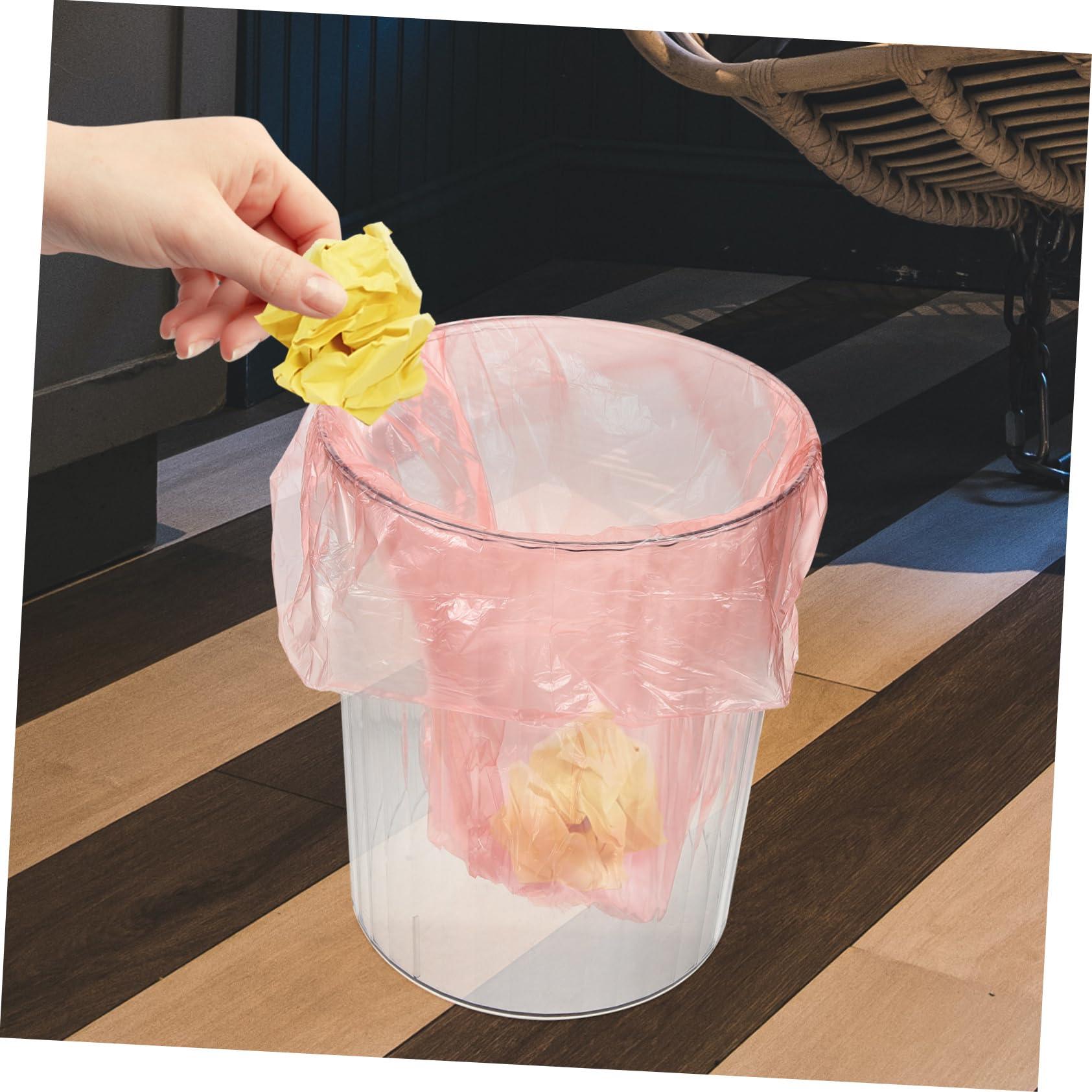 Anneome Anneome 100pcs Golden Garbage Bag Kitchen Waste Pouch Small Trash Bags Disposable Waste Bag Pet Poop Bathroom Trash Bags Living Room Bin Bags Office Liner Degradable Polyethylene