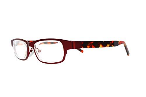 Eyejusters Eyejusters Self-Adjustable Glasses, Oxford Edition, Ruby Red