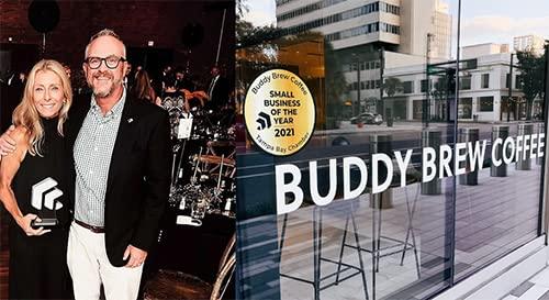 Buddy Brew Coffee Buddy Brew Coffee, Medium Roast Whole Bean - Cold Brew Roast - 5lb Bag - smooth and fresh - single origin - Ships within 24 hrs of order
