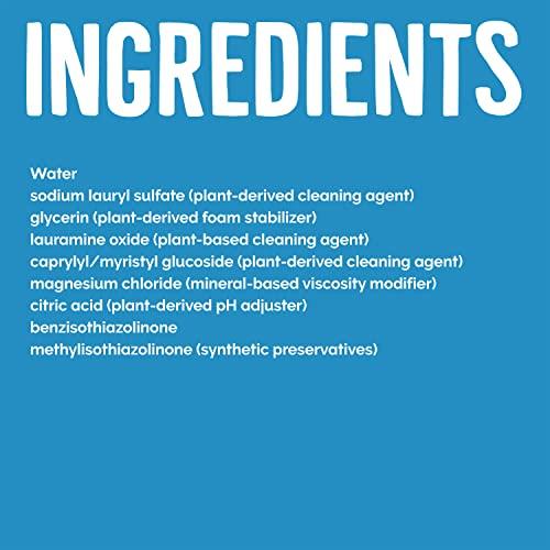 Seventh Generation Seventh Generation Dish Liquid Soap Free & Clear liquid soap Pack of 6 Dishwashing Soap Dish Soap for sensitive skin 19 oz