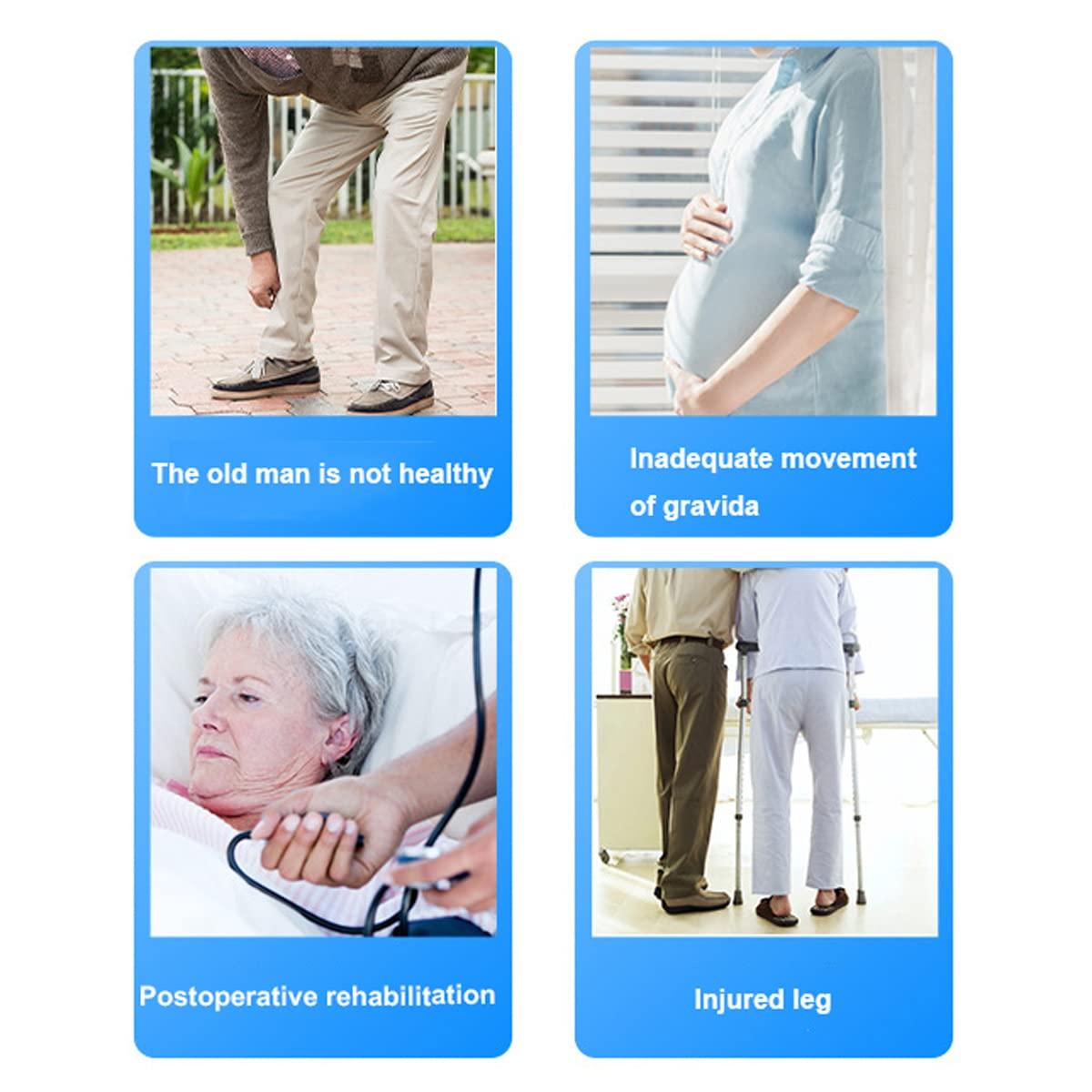 GaRcan GaRcan Seniors Potty Chair, Adult Portable Toilet Seat, Height Adjustable and Commode Padded Backrest and Padded Seat with Casters, for Elderly and Disabled