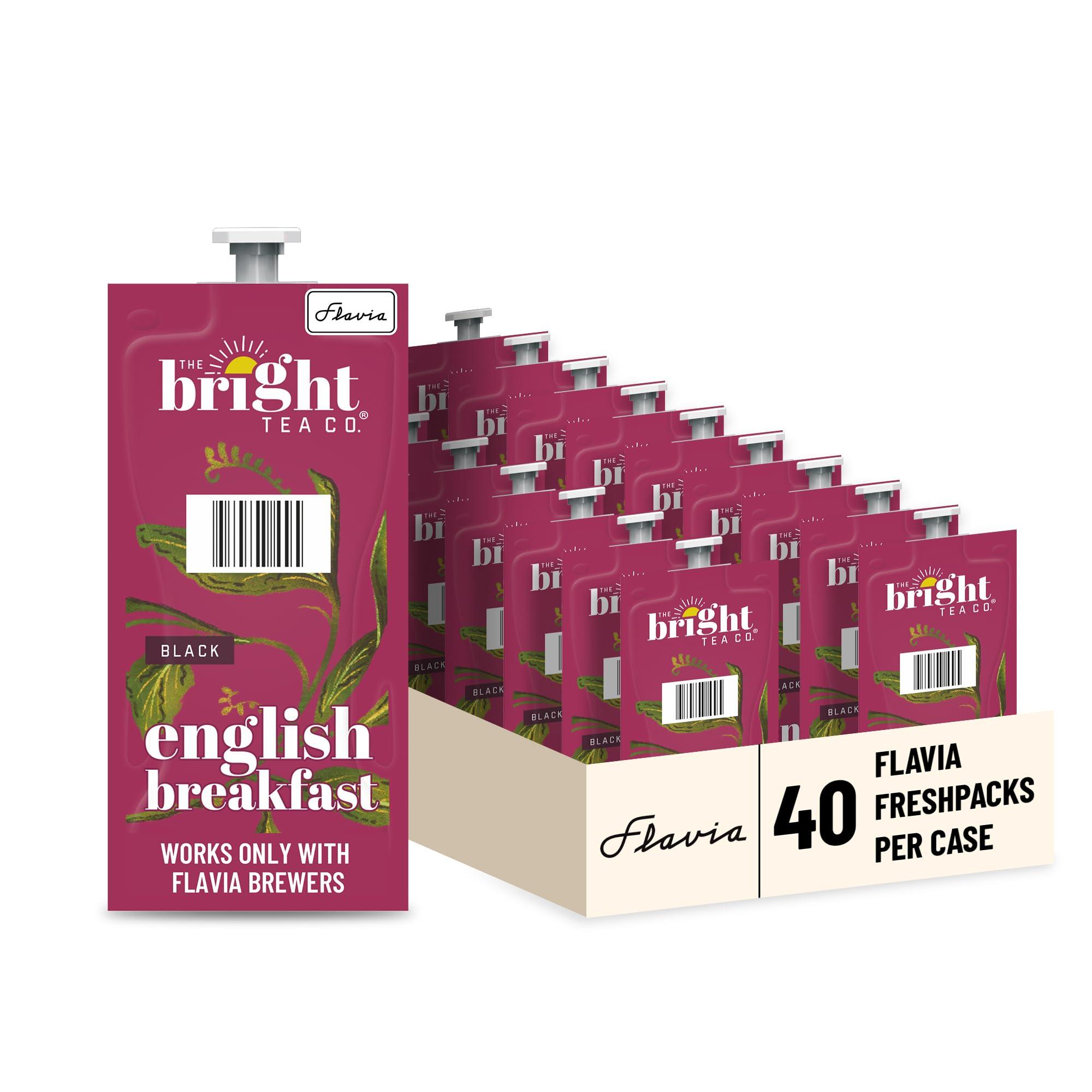 The Bright Tea Co. Bright Tea Company English Breakfast Tea, Case of 40