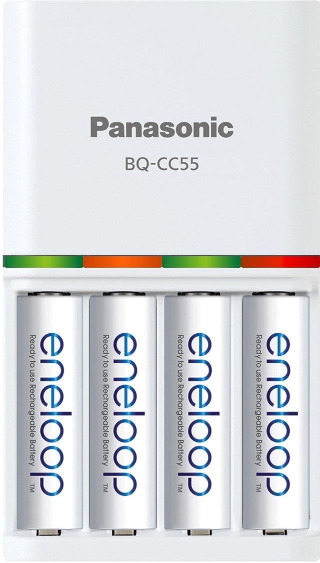Eneloop Panasonic eneloop Power Pack with Advanced Charger + 4 AAA Batteries
