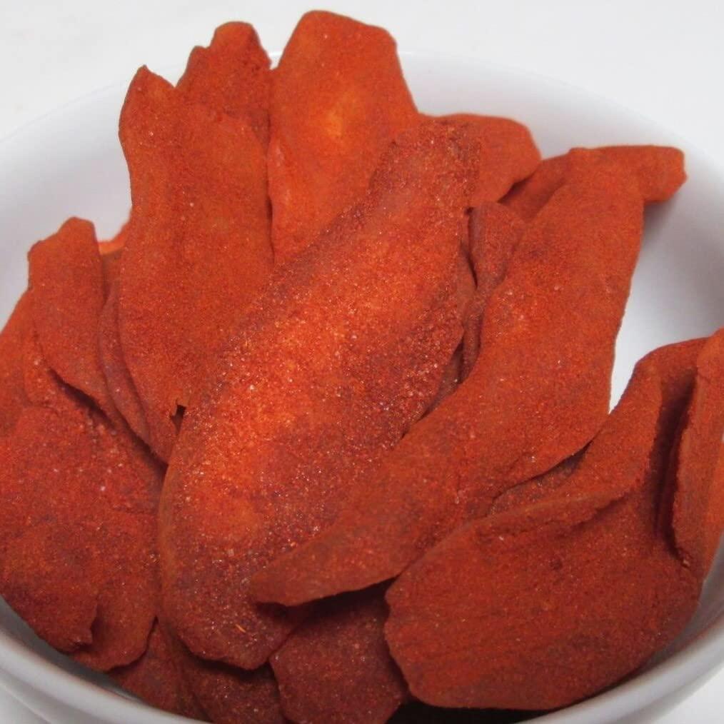 SweetGlob SweetGlob Dried Chili Mango Slices Hot Spicy Snacks 1 Pound