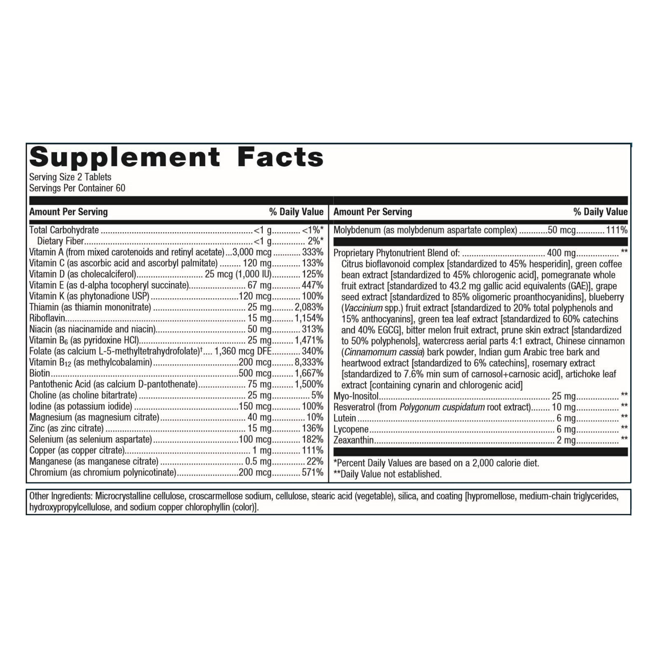 Metagenics Metagenics Bundle - PhytoMulti Without Iron & OmegaGenics EPA-DHA 720-120 Tablets of PhytoMulti for Overall Health - 120 Softgels of EPA-DHA 720 for Heart, Musculoskeletal & Immune System Health*