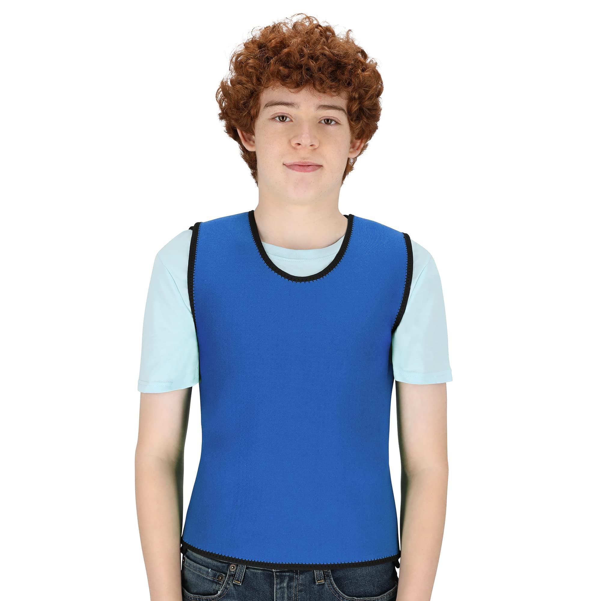 Special Supplies Special Supplies Sensory Compression Vest Deep Pressure Comfort (Blue, Large)