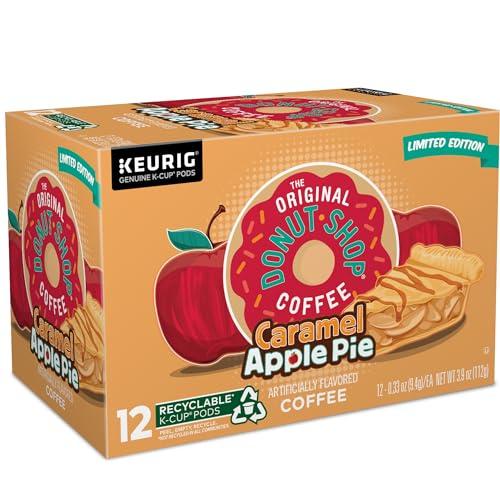 The Original Donut Shop The Original Donut Shop Caramel Apple Pie Coffee, Keurig K-Cup Pod, Light Roast, 72 Count (6 Packs of 12)