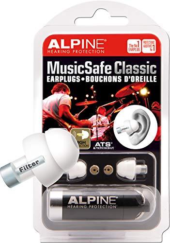 Alpine Hearing Protection Alpine Hearing Protection MusicSafe Classic Earplugs for Musicians