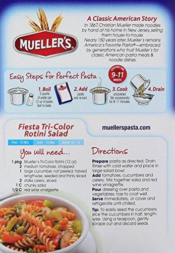 Mueller's Mueller's Tri-Color Rotini, 12 Ounce
