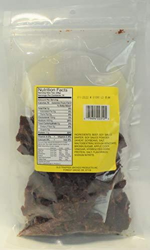 Old Trapper Old Trapper Beef Jerky 10oz, Naturally Smoked,Teriyaki Flavor (Pack of 2)