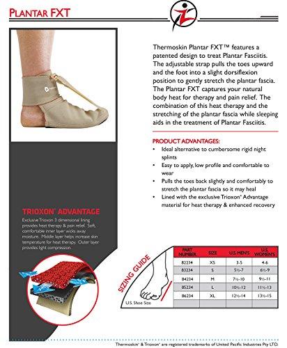 Thermoskin Thermoskin Night Time Relief for Plantar Fasciitis Plantar FXT, Large