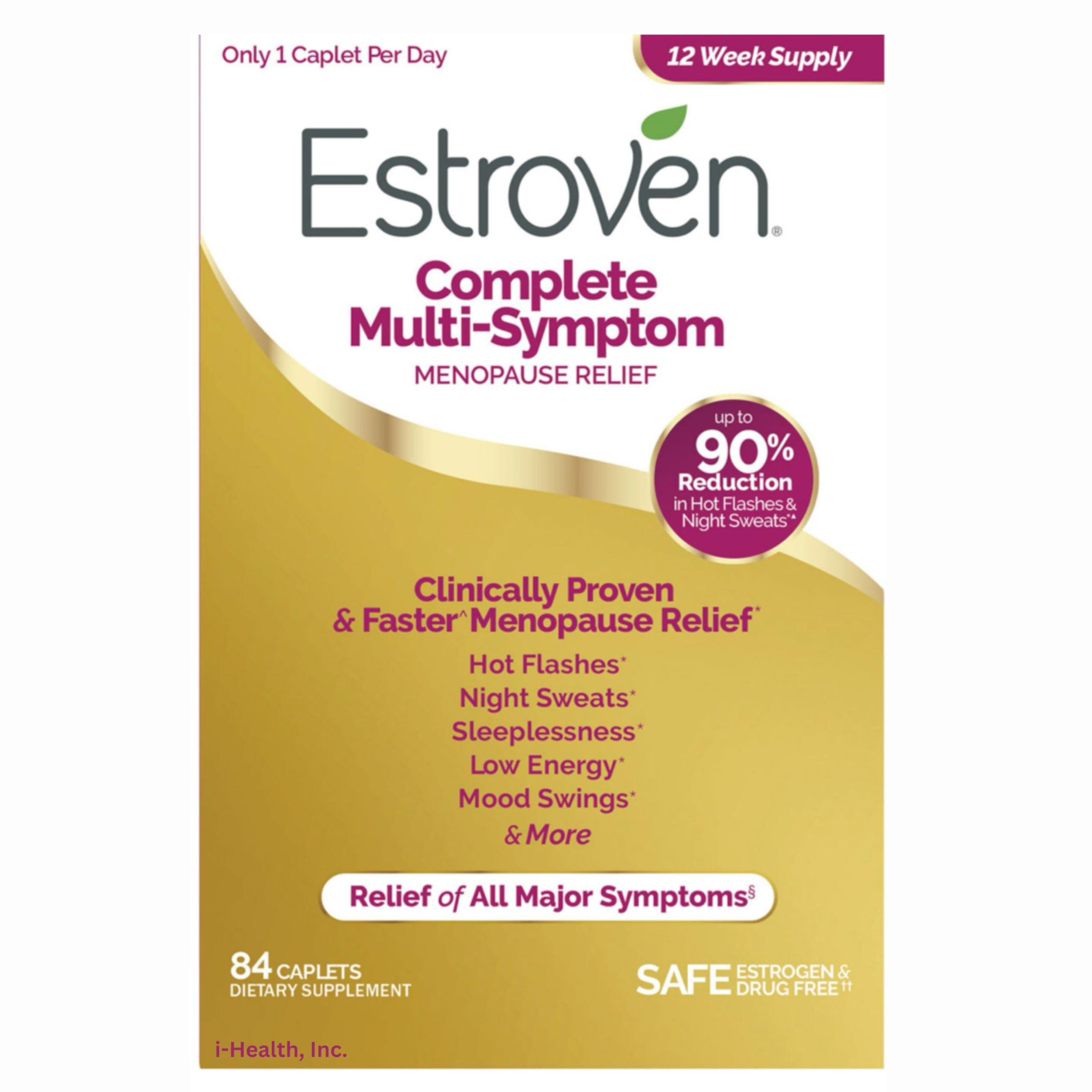 i-Health, Inc. Value Pack - Complete Multi-Symptom Menopause Supplement for Women, 84 Ct.