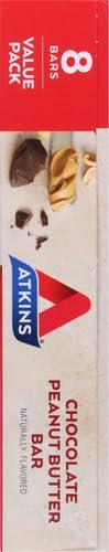 Atkins Atkins Protein Rich Meal Bars, Chocolate Peanut Butter, 8 Count