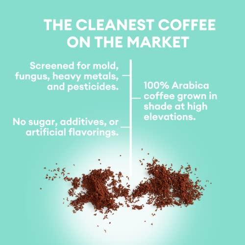 Cusa Tea Cusa Tea & Coffee | Premium Instant Light Roast | Rainforest Alliance Certified Arabica Beans | Hot or Cold Brew Drink Mix Packets (30 Single Servings)