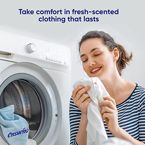 ENSUEÑO Ensueño - Max Liquid Fabric Softener- With Long-Lasting Freshener And Wrinkle Eliminating formula, Spring Fresh Scent - (125 oz)