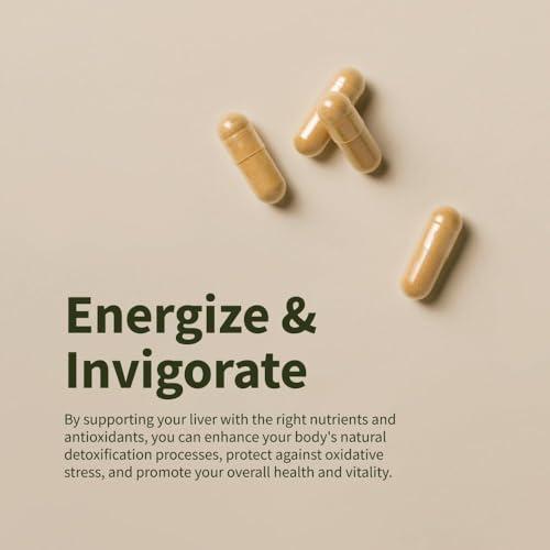 Snap Supplements Snap Supplements Liver Health Support Supplement, Natural Liver Cleanse Detox and Repair, 60 Count (Pack of 2)