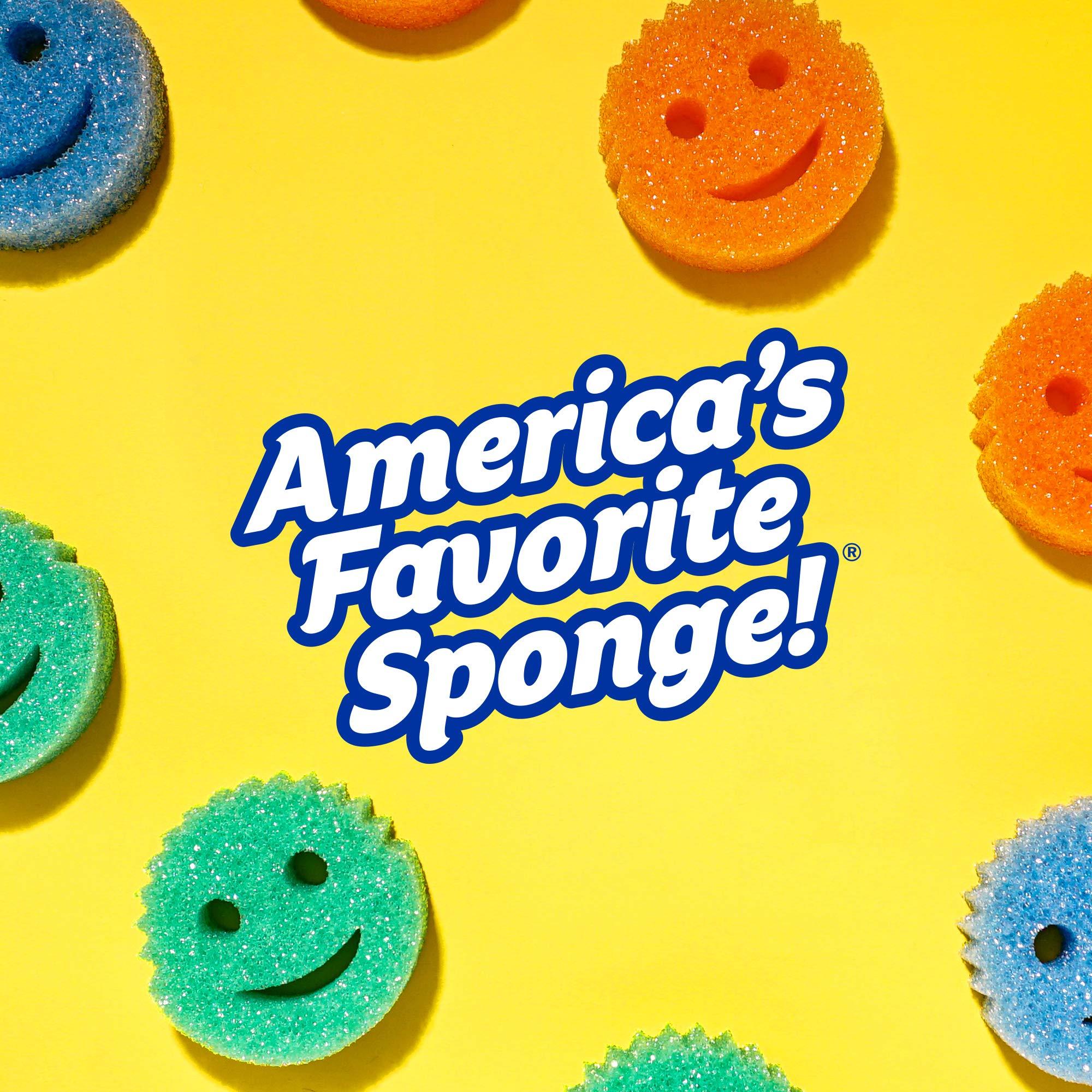 Scrub Daddy Scrub Daddy Sponge Set - Scrub Mommy Power Flower Dual- Sided Sponge and Scrubber - Non Scratch Sponge for Dishes and Home, Odor Resistant, Firm in Cold Water Soft in Warm , Multi-Surface 3 ct