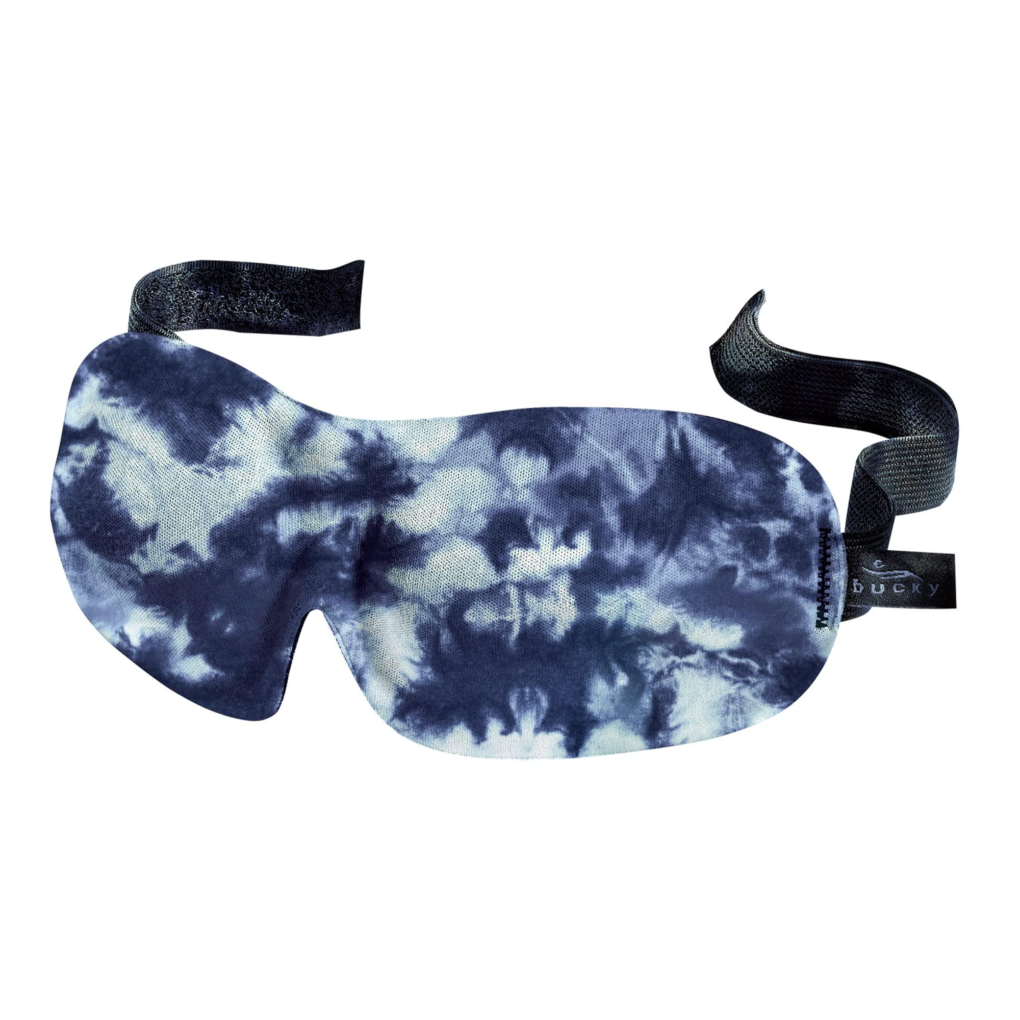 Bucky Bucky 40 Blinks No Pressure Printed Eye Mask for Travel & Sleep, Tie-Dye, One Size