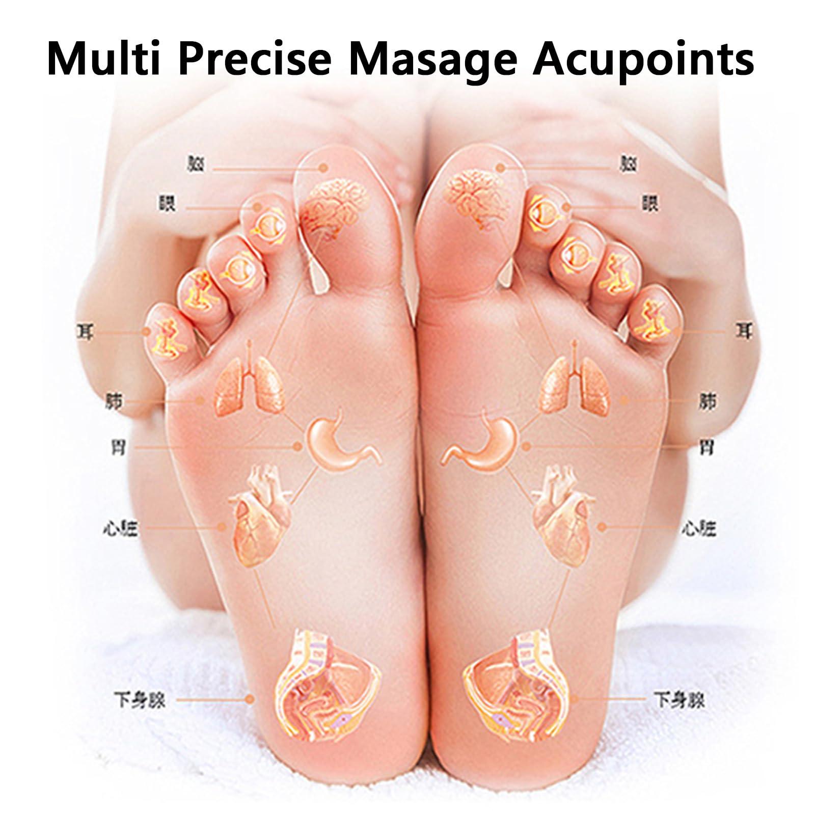 VFUX VFUX Reflexology Socks with Tools, Acupressure Socks with Massage Tool, Foot Acupuncture Massage Socks for Women Men, Relaxation Accupoint Massage Socks (2 pairs,Women)