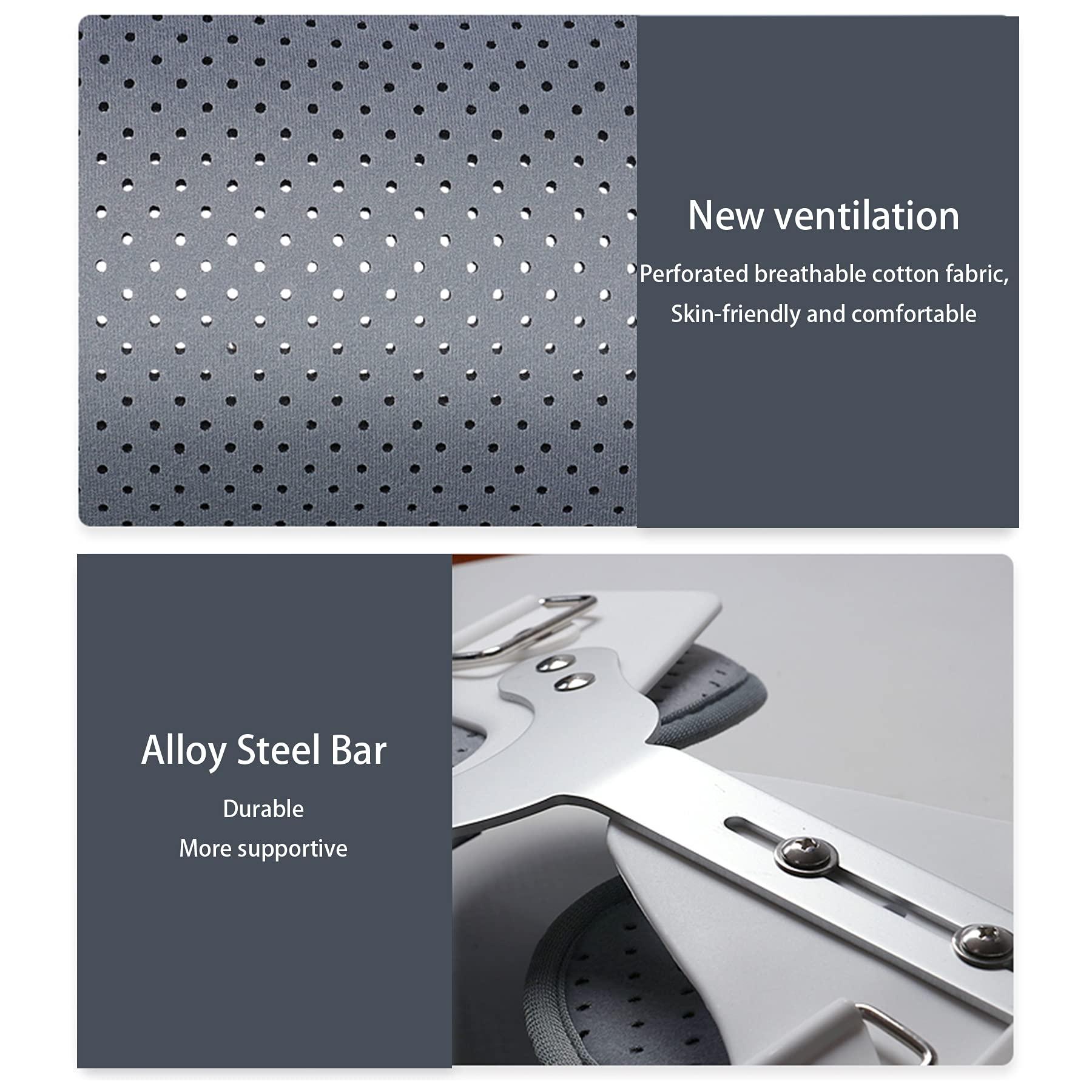 WILLQ WILLQ Lumbar Spine Orthosis Adjustable Thoracolumbar Fixed Orthosis for Mild Scoliosis Post Surgery Support for Back Pain Relief Injury Recovery Fixed Support Scoliosis Posture Adjuster,Large