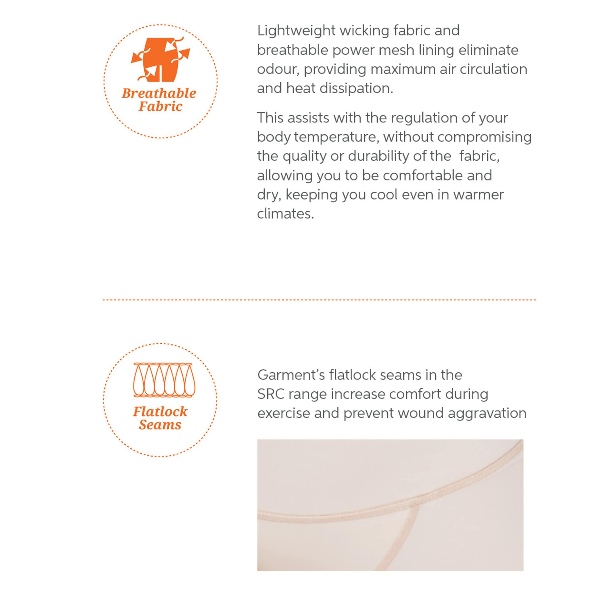 SRC SRC Incontinence Underwear for Women, Uterine Prolapse Support, Large, Champagne