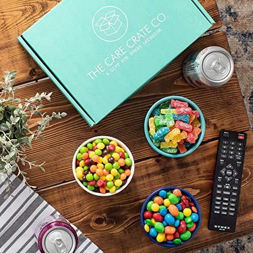 The Care Crate Co. The Care Crate Ultimate Candy Snack Box Care Package ( 40 piece Candy Snacks) Includes 20 Full Size Candies - Starburst, Skittles, Twizzlers & More!