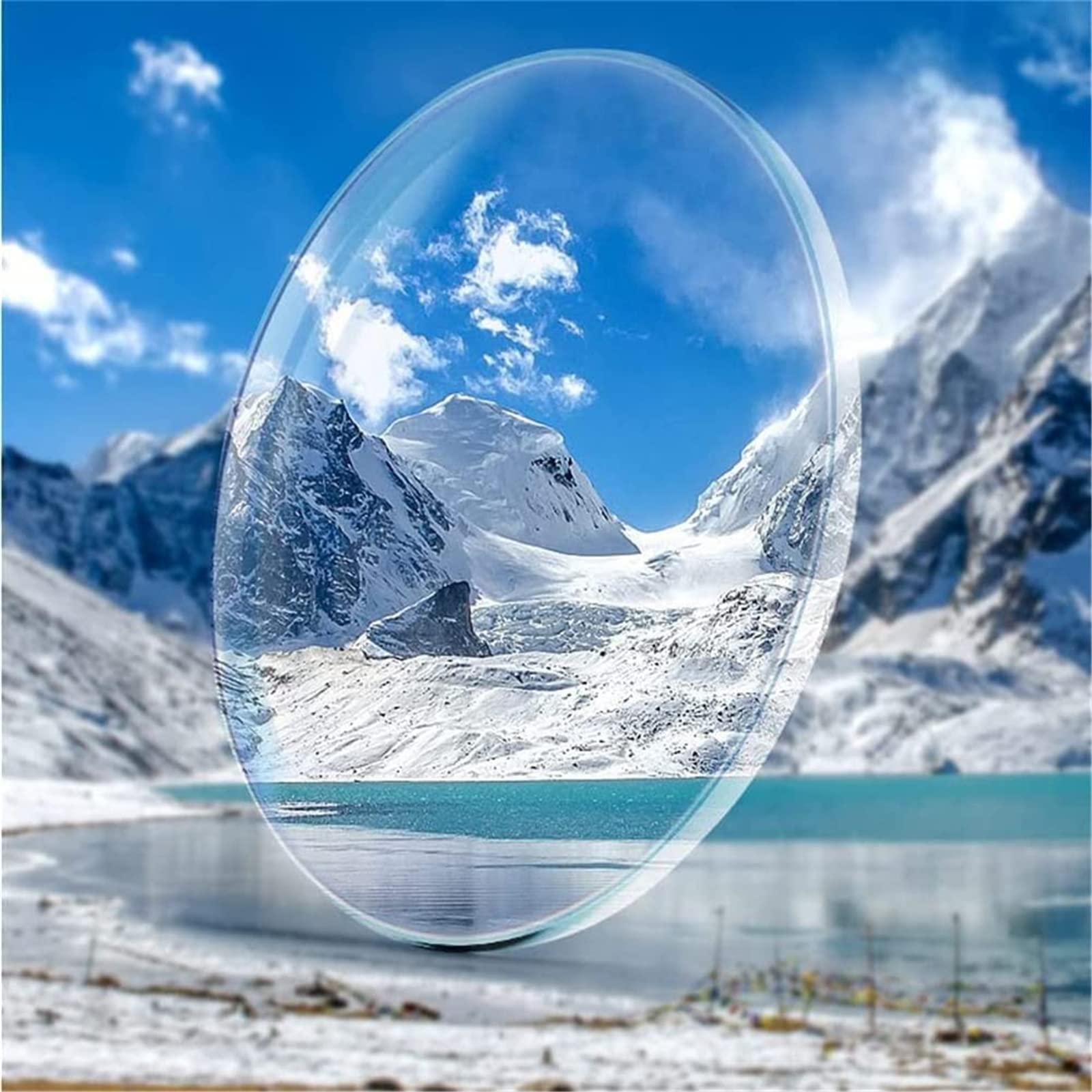 Assote Assote Ultra Light Titanium Material Screwless Foldable Reading Glasses, Anti-Blue Light Folding Reading Glasses (2pcs Round,+2.5)