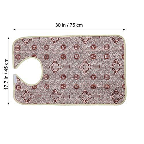 Milisten Milisten Adult Bib Waterproof Bibs Waterproof Clothing Protector Bib Waterproof Bib for Adults Scrubable Clothes Adult Costumes