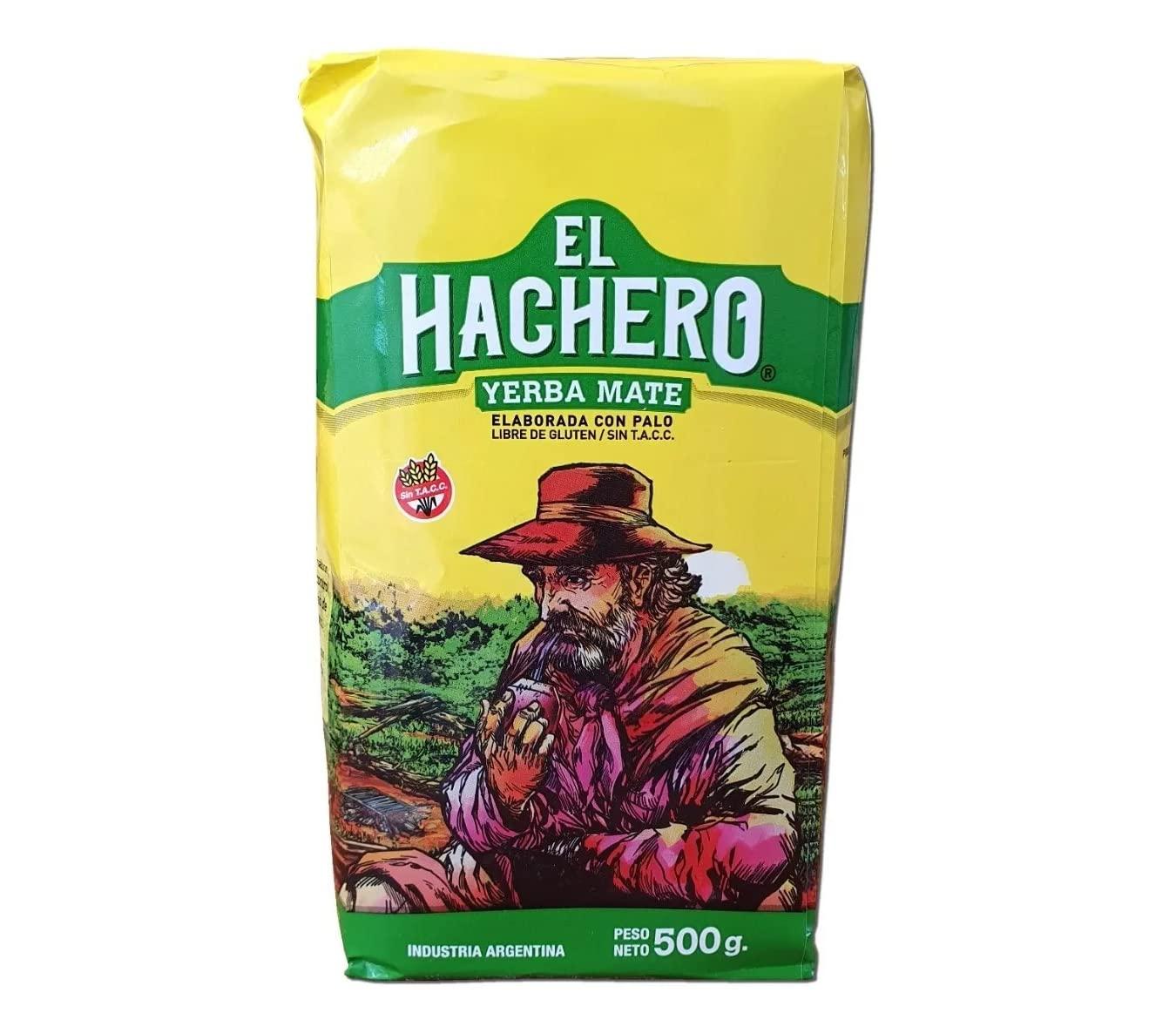 THEARG The Argentino \"El Hachero\" Yerba Mate Tea Yerba Mate Loose Leaf Yerbamate Yerbe mate Loose green tea (500g./1.1Lb)