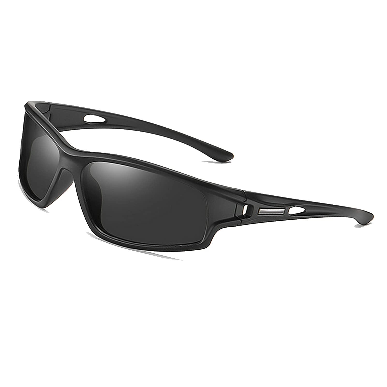 COTIA Full Reading Sunglasses Men's Sports Outdoor Driving Cycling Classic Readers Magnification Presbyopic Sun Glasses (black, 3.0)