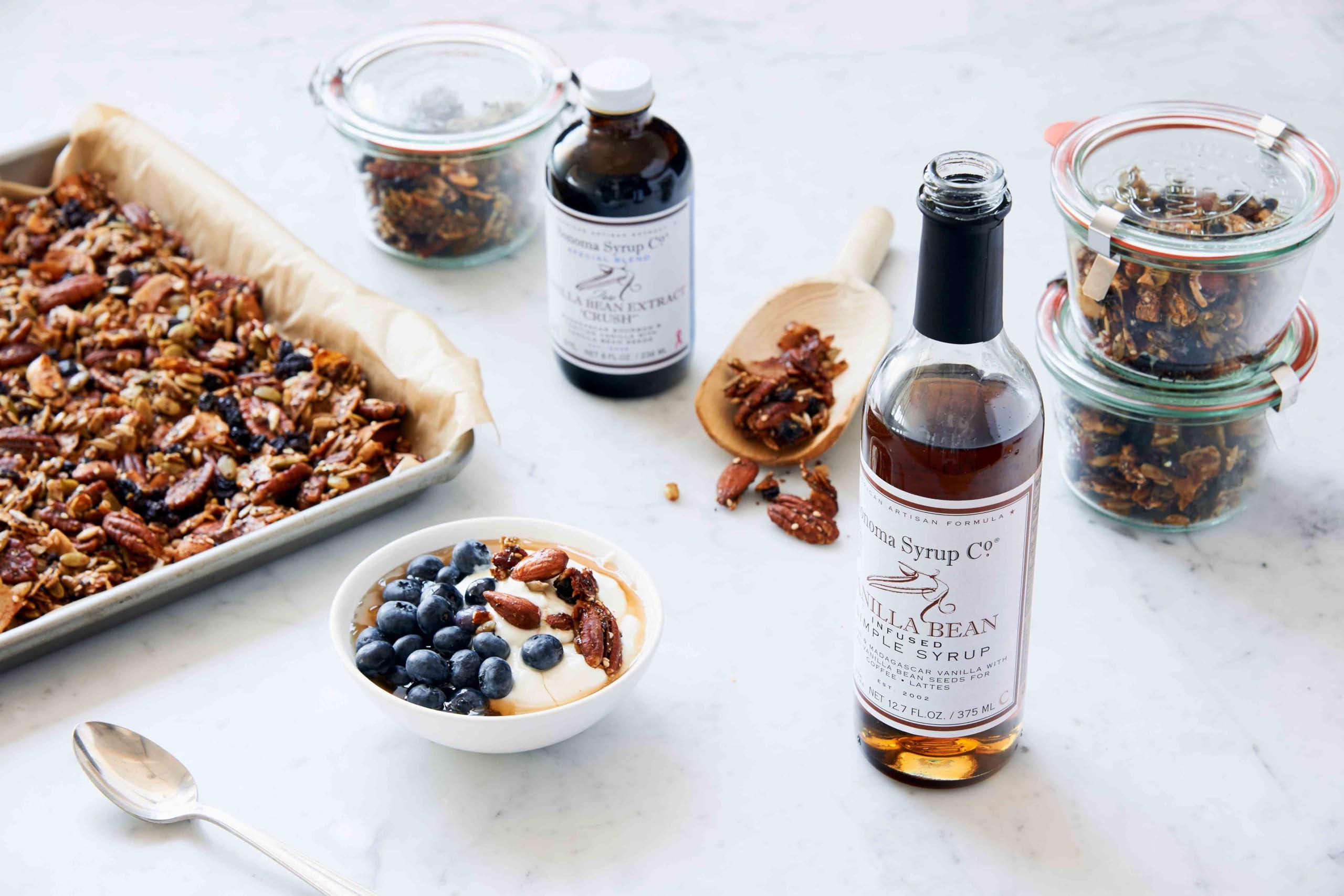 Sonoma Syrup Co Sonoma Syrup Co Organic Pure Vanilla Bean Extract "Crush", 8 oz