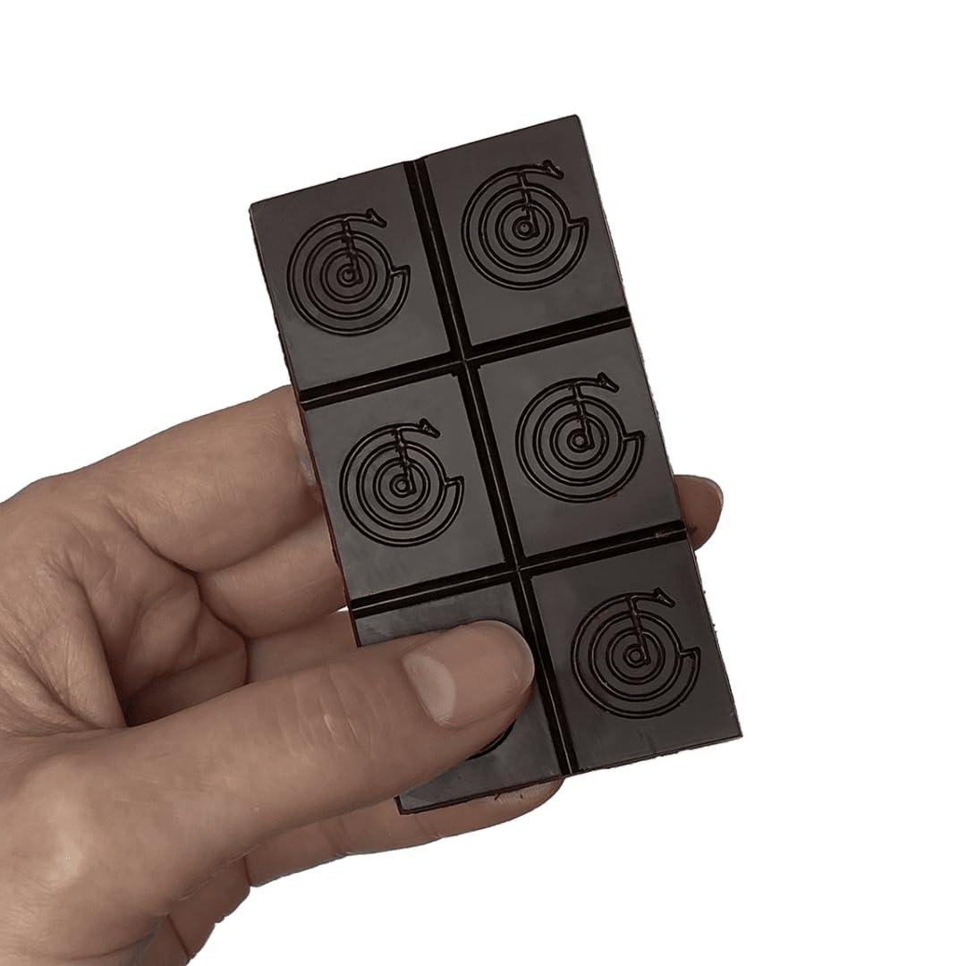 THE GOOD CHOCOLATE THE GOOD CHOCOLATE - Mini Himalayan Salt Chocolate Bars with Zero Sugar & Lower Net Carb - Keto Chocolate Bar Offers Lower Calorie Chocolate Candy - All Natural Non-GMO (Pack of 10)