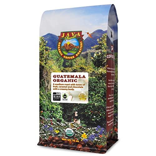 Java Planet Organic Coffee Roasters Java Planet Organic Coffee Beans Low Acid Variety Set - Colombia & Guatemala Single Origin Low Acid Arabica Whole Bean Coffee Certified Organic