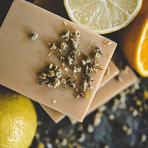 Chagrin Valley Soap & Salve Organic Natural Shampoo Bar (Chamomile Citrus, 1 Bar)