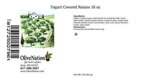 OLIVENATION OliveNation Yogurt Covered Raisins 16 ounces