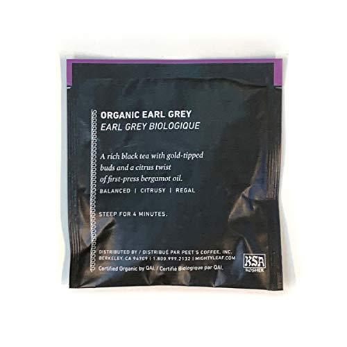 Mighty Leaf Mighty Leaf Organic Earl Grey Tea, 100 Tea Pouches