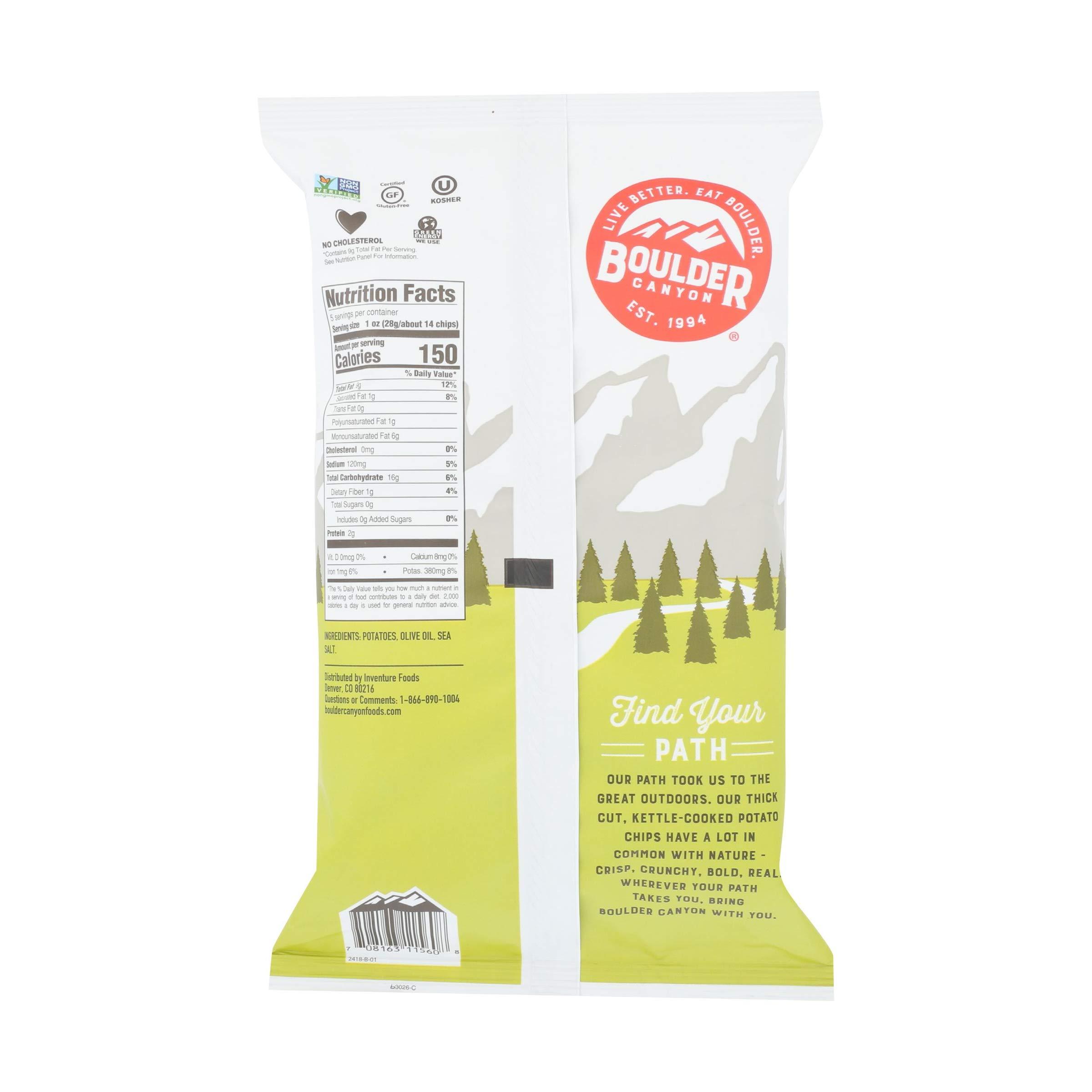 Boulder Canyon Boulder Canyon Chips Kettle Olive Oil Natural, 5 oz