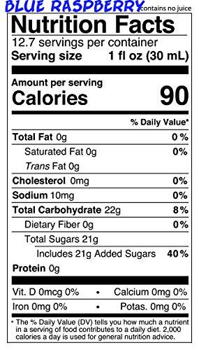 shave-ice-syrups 12.7oz Snow Cone Syrups (6 Pack W/Cups/Straws)