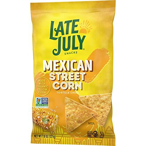 Late July Late July Snacks Mexican Street Corn Tortilla Chips, 7.8 Oz